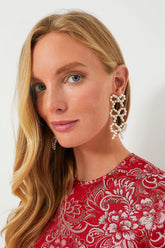 Pearl Leighton Bow Earrings